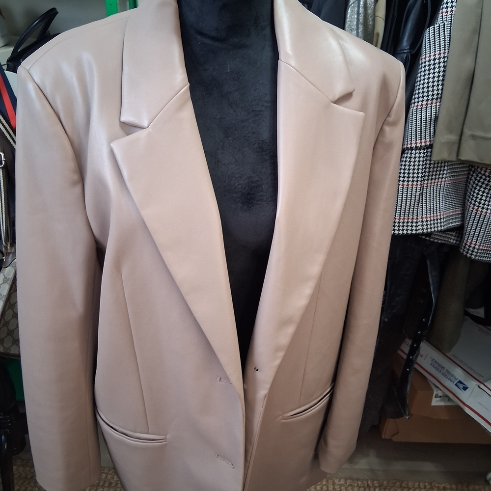 Zara Women's Beige Blazer Xl